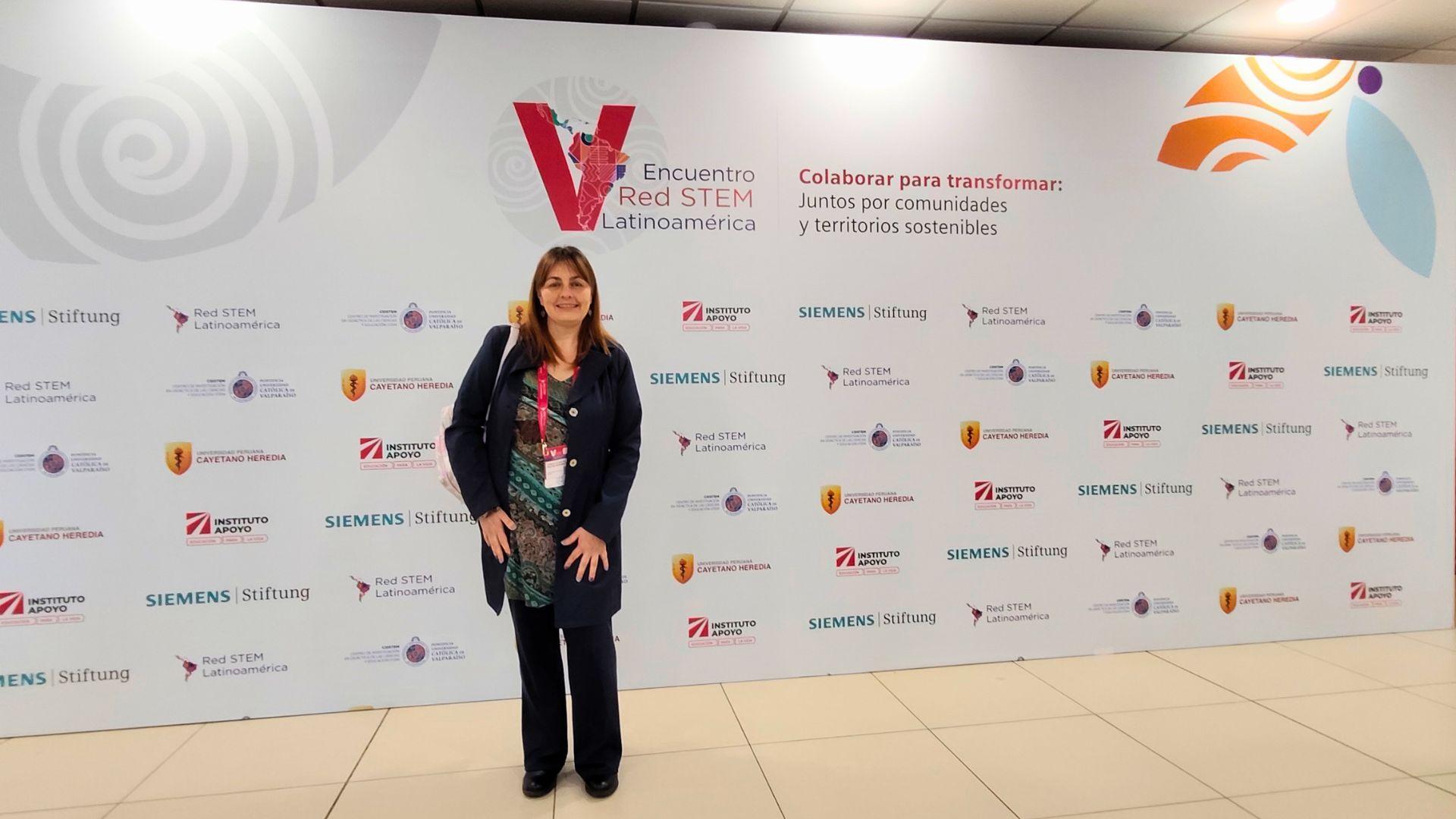 Carola Millán participó en el V Encuentro de la Red STEM Latinoamérica en Lima Carola Millán participó en el V Encuentro de la Red STEM Latinoamérica en Lima