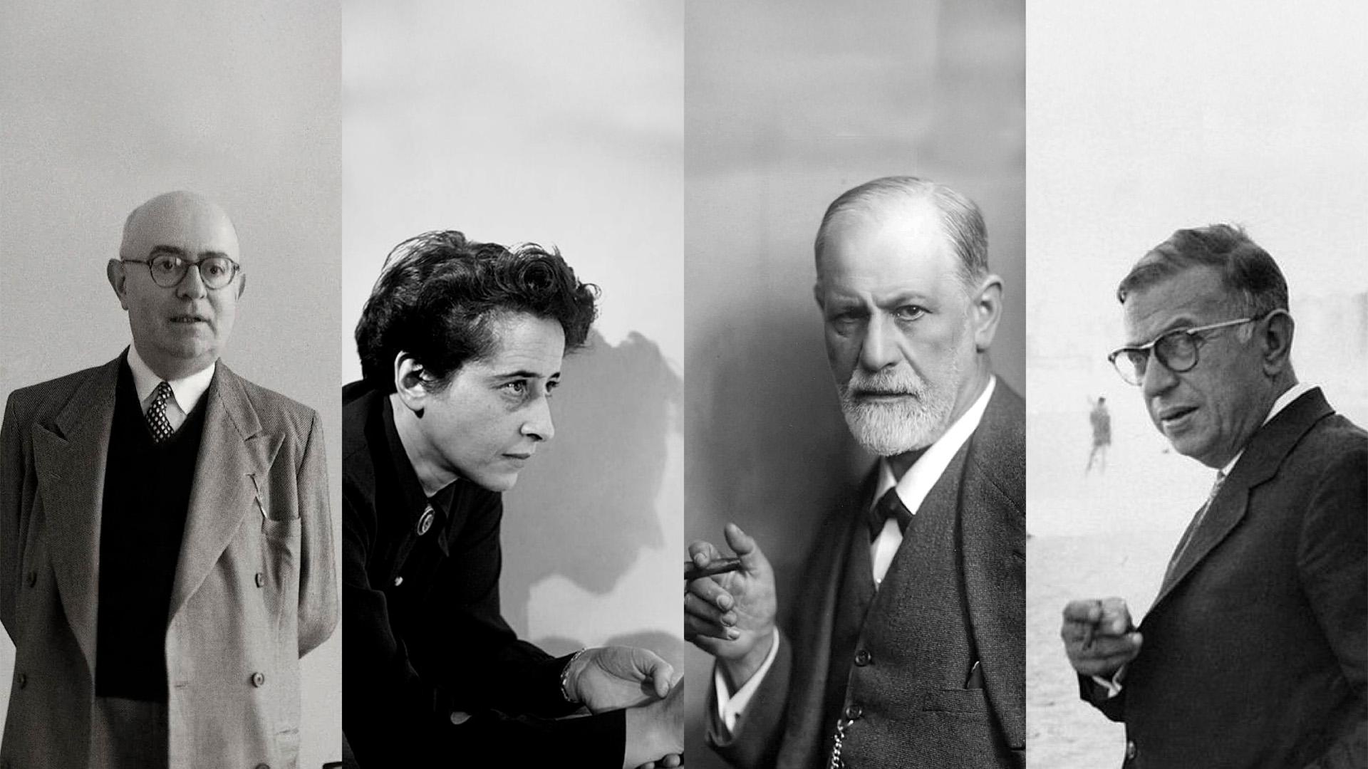 Curso Pensamiento crítico y sociedad: Freud, Adorno, Sartre y Arendt