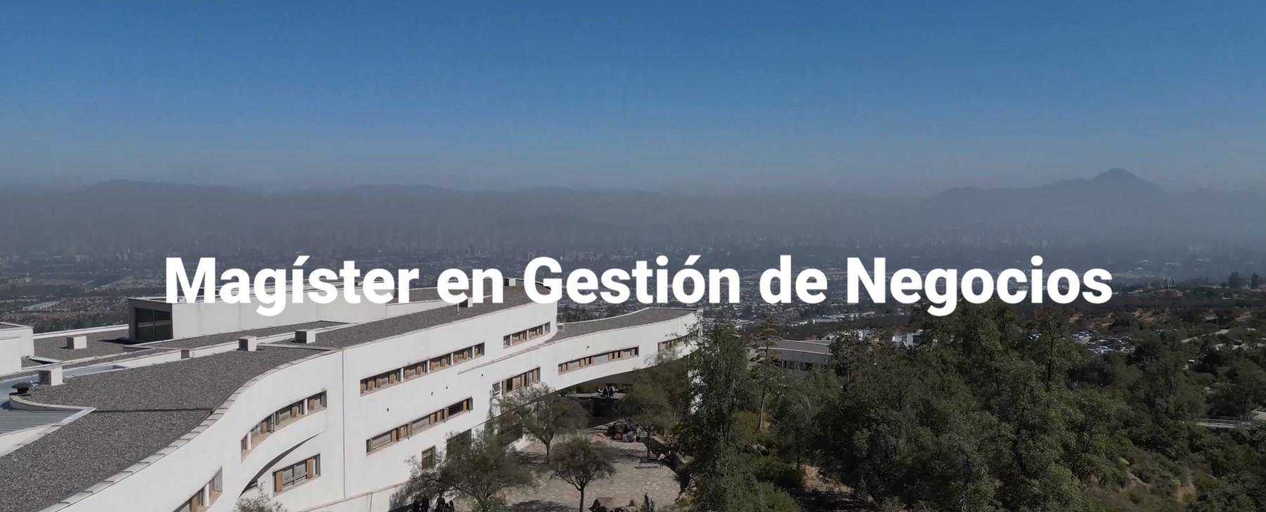 Magíster en Gestión de Negocios