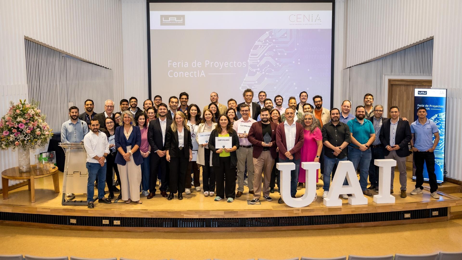 Gran hito de cierre de ConectIA en campus Viña visibiliza proyectos académicos que integran IA