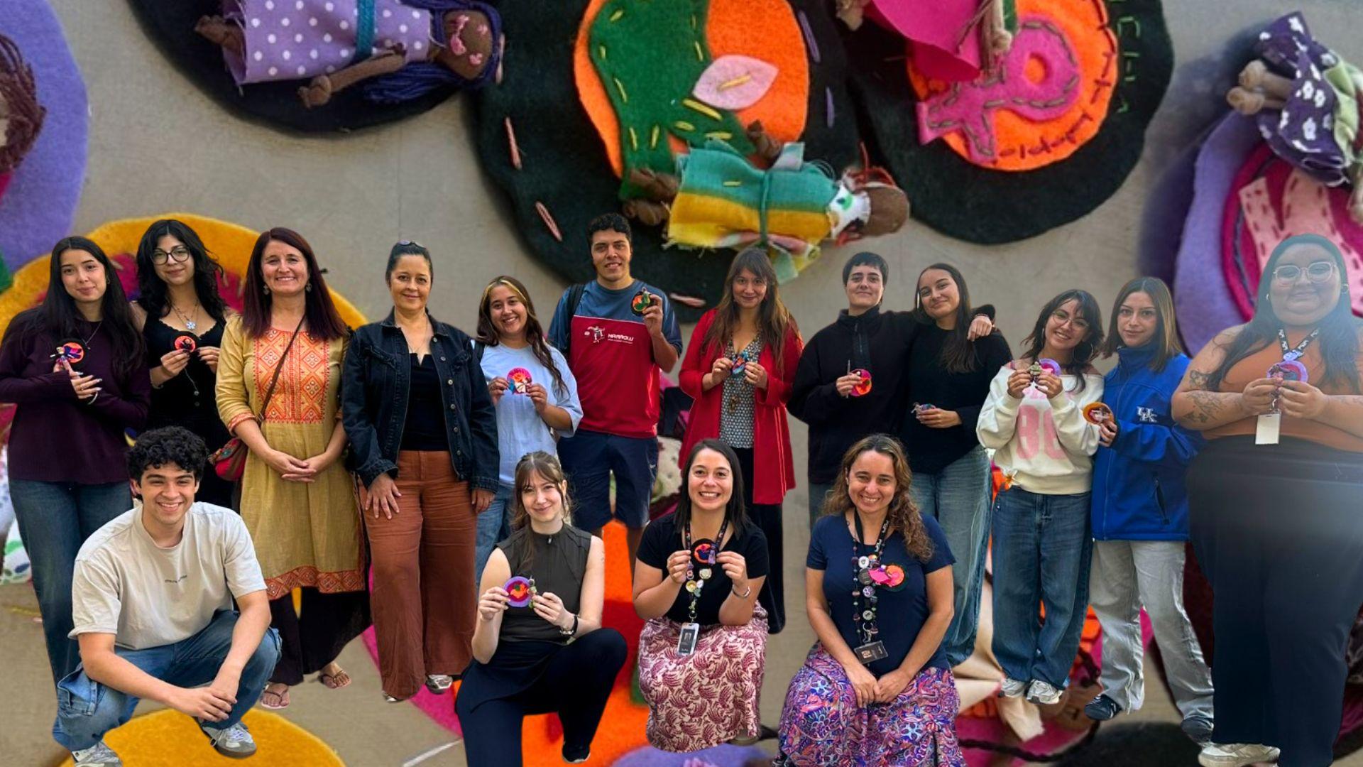 Artivismo y diálogo marcan intervención de Psicología en el Mes de la Mujer