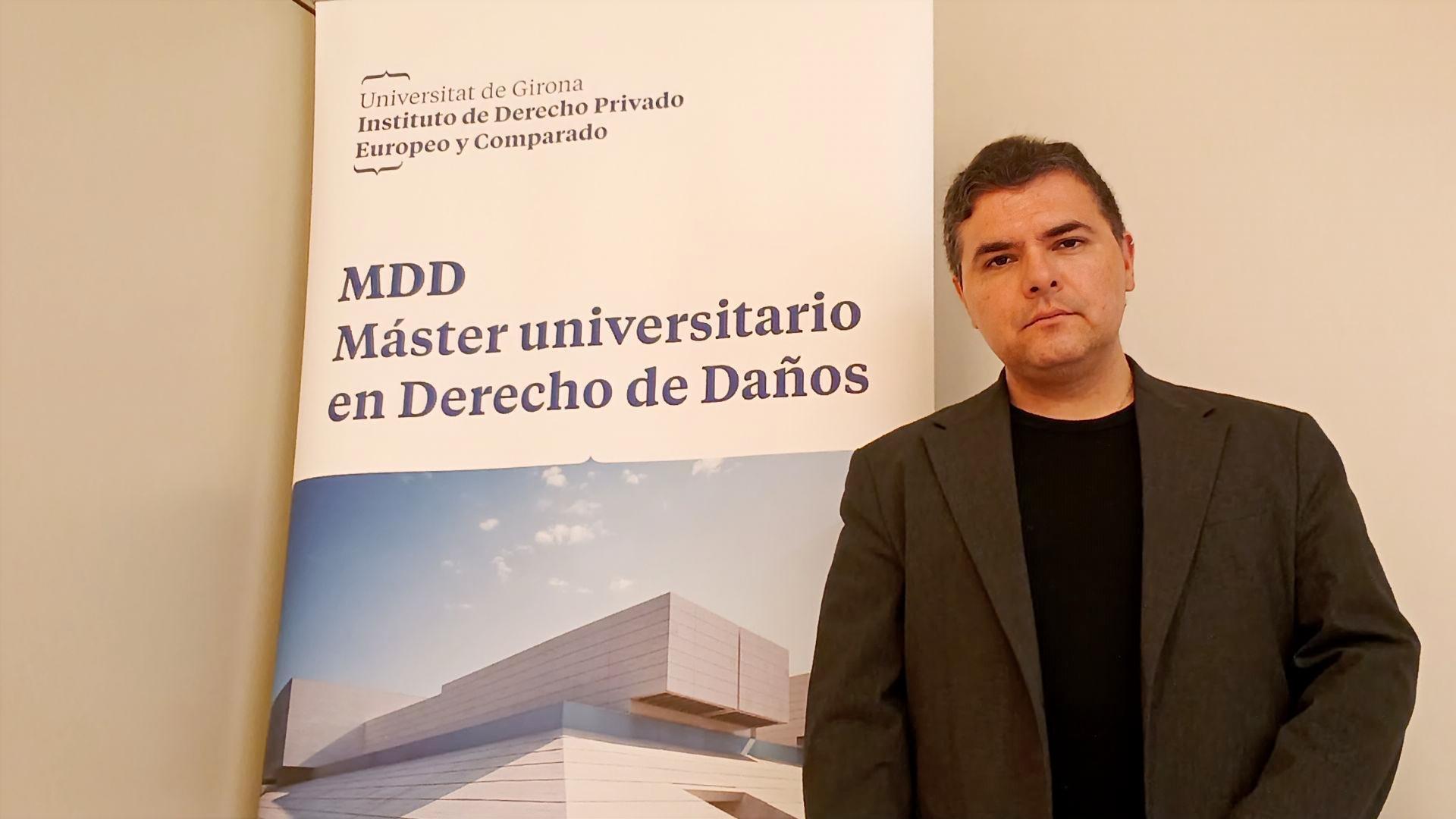 Académico Esteban Pereira fue profesor visitante en la Universidad de Girona, España