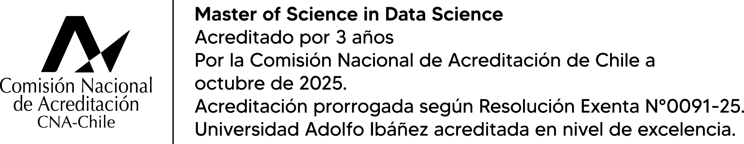 Master of Science in Data Science