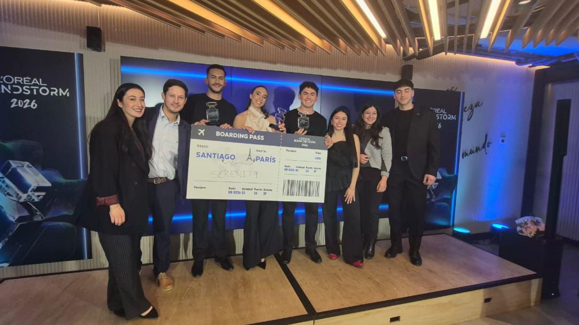 Por tercer año consecutivo, estudiantes UAI ganan el L’Oréal Brandstorm Chile