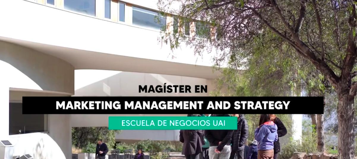 Magíster en Marketing Management and Strategy