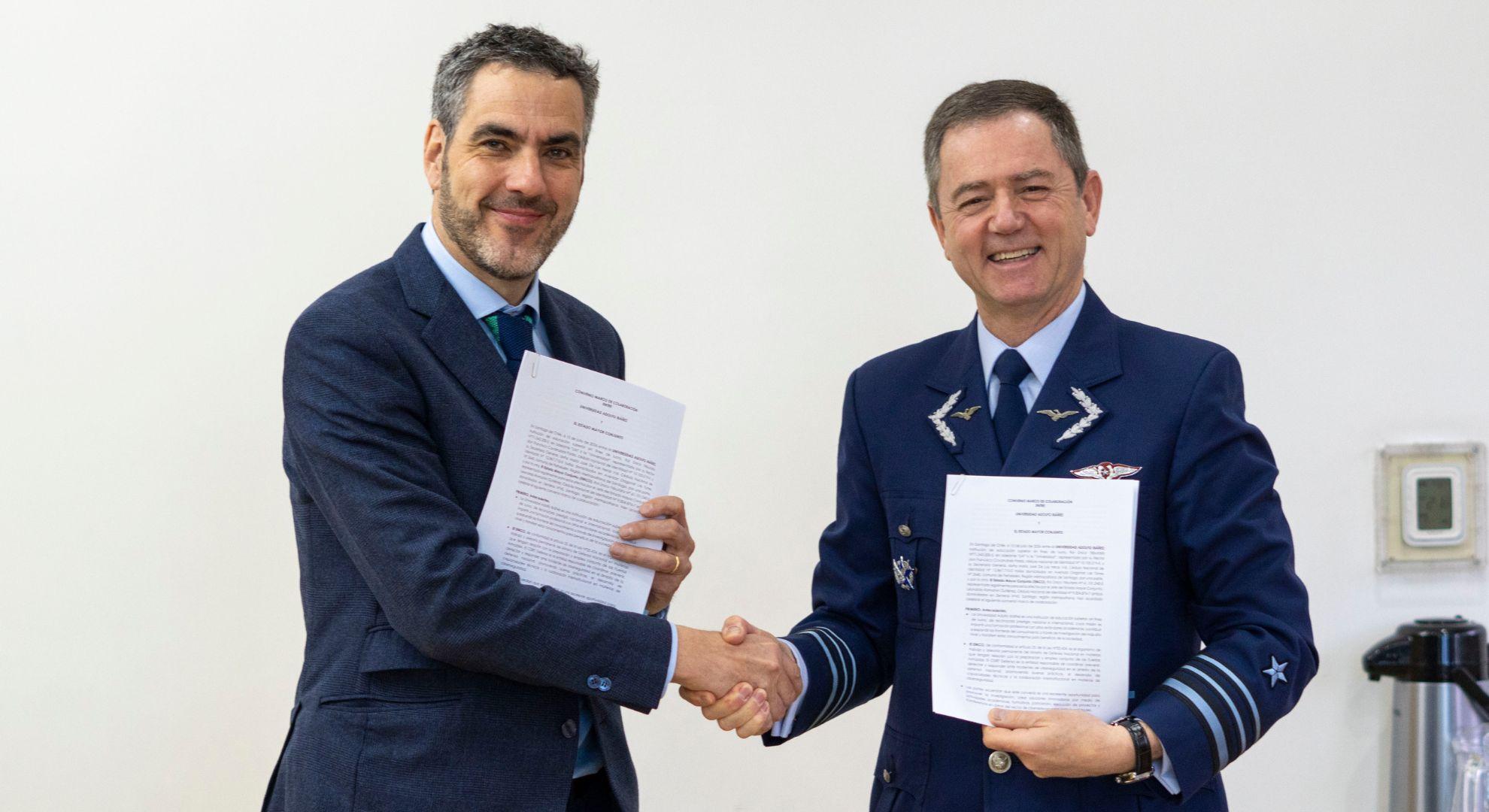 UAI y el Estado Mayor Conjunto firman alianza para impulsar la ciberseguridad y la IA en Chile UAI y el Estado Mayor Conjunto firman alianza para impulsar la ciberseguridad y la IA en Chile