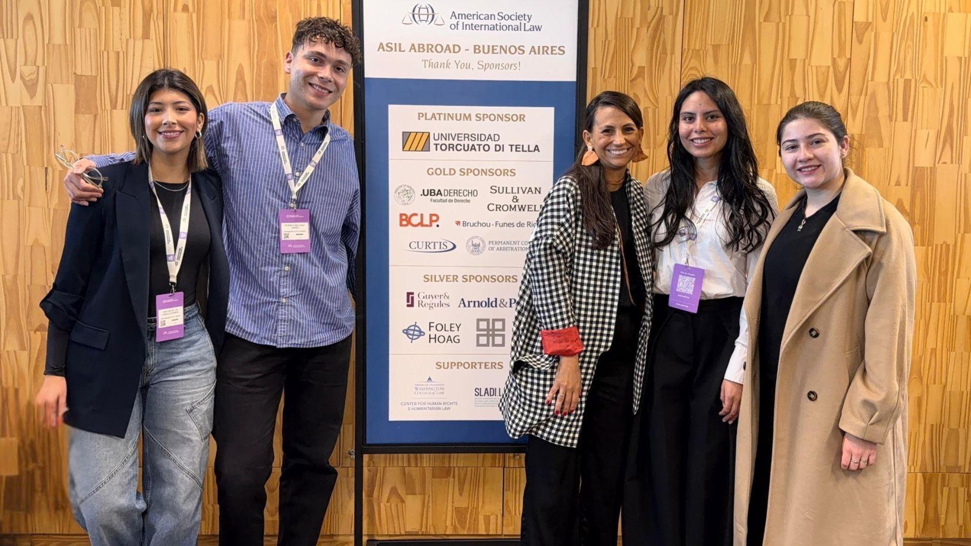 Estudiantes UAI participan en conferencia de American Society of International Law en Buenos Aires Estudiantes UAI participan en conferencia de American Society of International Law en Buenos Aires
