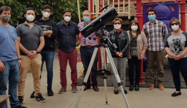 Proyecto Gemini: académicos de Ingeniería UAI entregan los primeros telescopios a colegios de Peñalolén