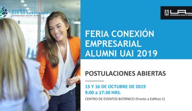 ¡Ya abrieron las postulaciones para la Feria de Conexión Empresarial Alumni UAI 2019!